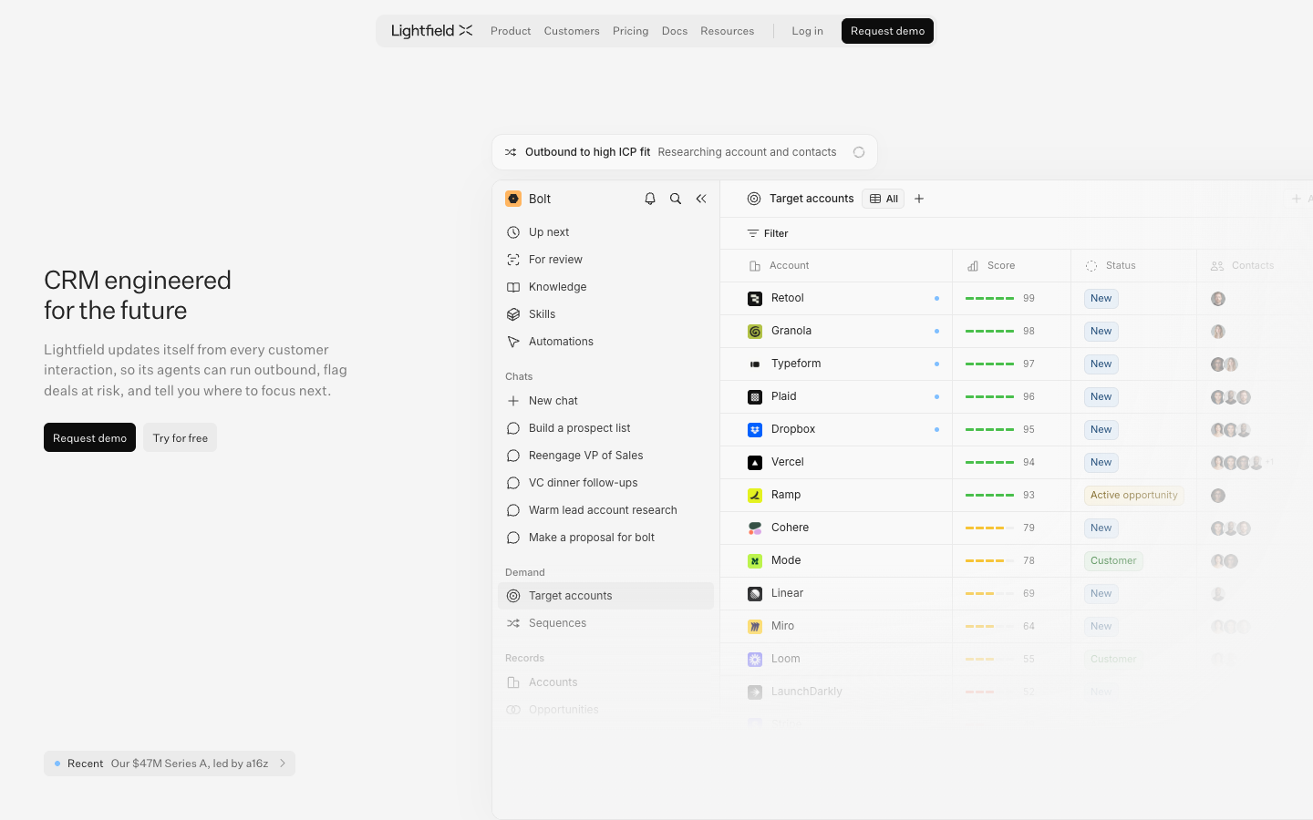Screenshot of Lightfield