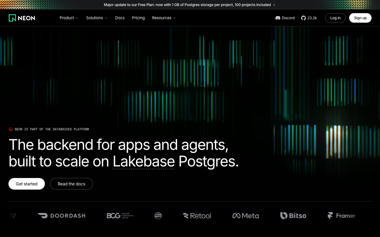 Screenshot of Neon