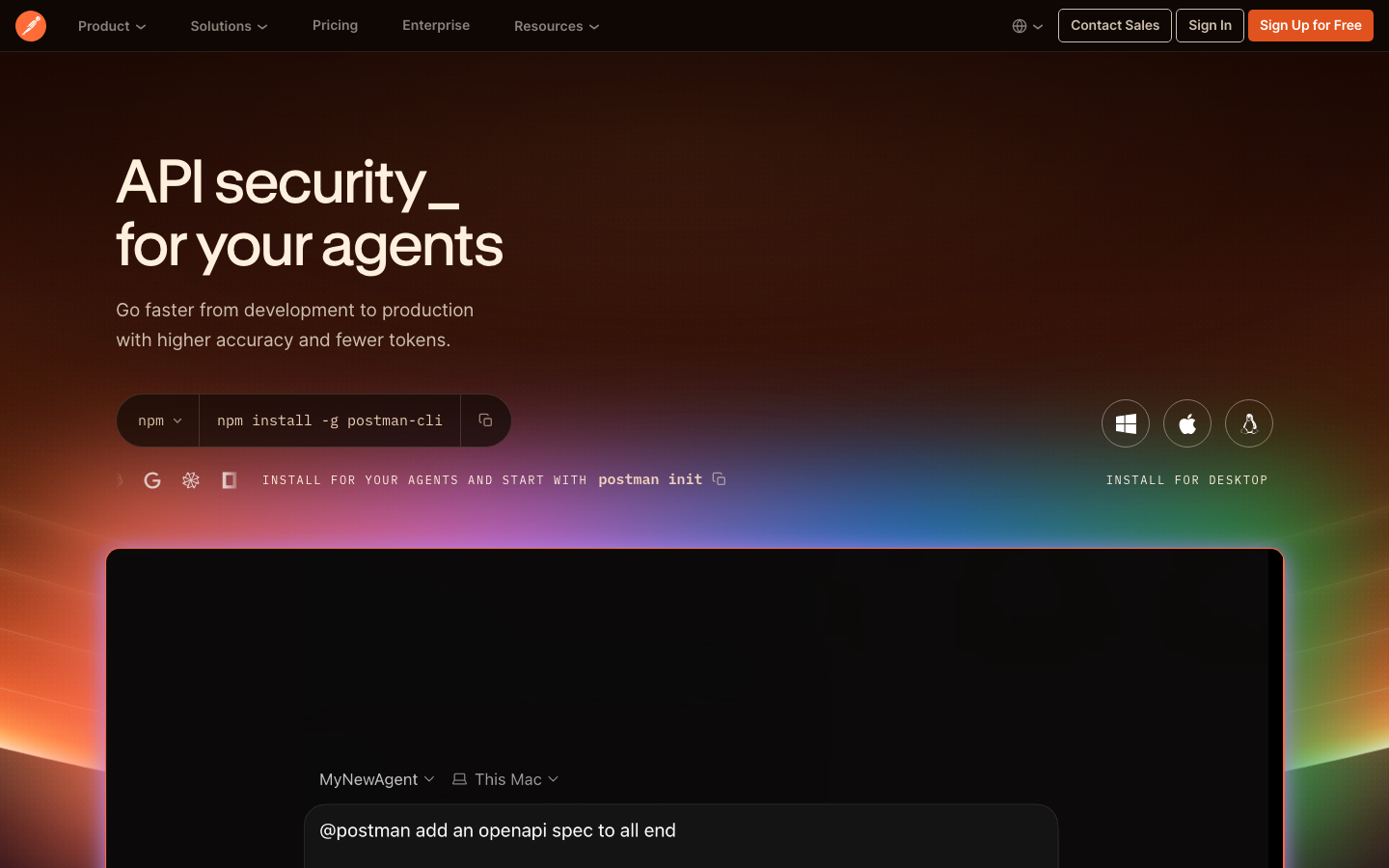 Screenshot of Postman